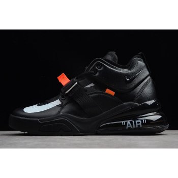 Off-White x Air Jordan 1 x Nike Air Force 270 Black White Shoes
